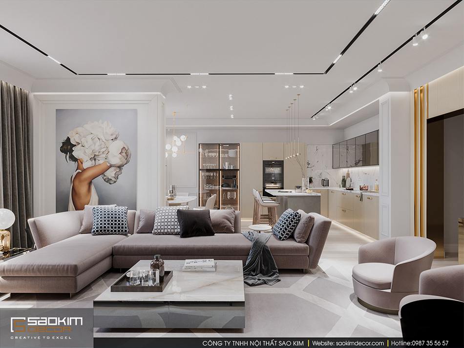 Nên thuê đơn vị thiết kế thi công nội thất chuyên nghiệp để sở hữu thiết kế căn hộ chung cư giá rẻ, đẹp