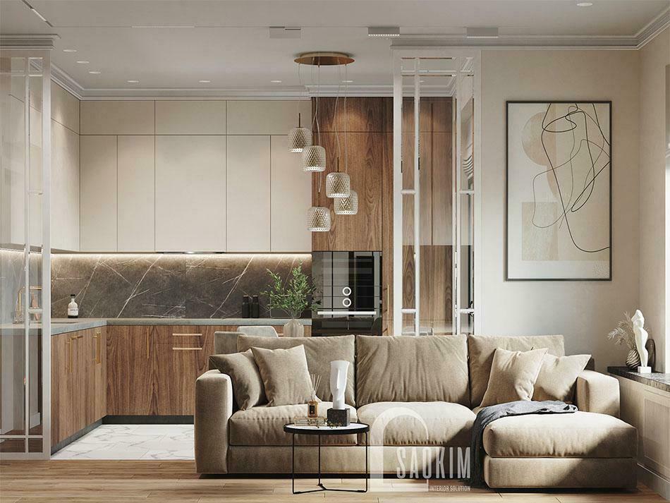 Mẫu thiết kế sofa đẹp tạo điểm nhấn cho không gian sống của gia đình