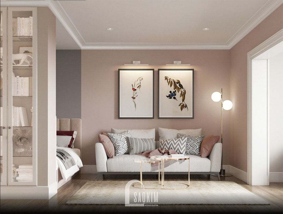 Mẫu thiết kế sofa văng hiện đại, trẻ trung