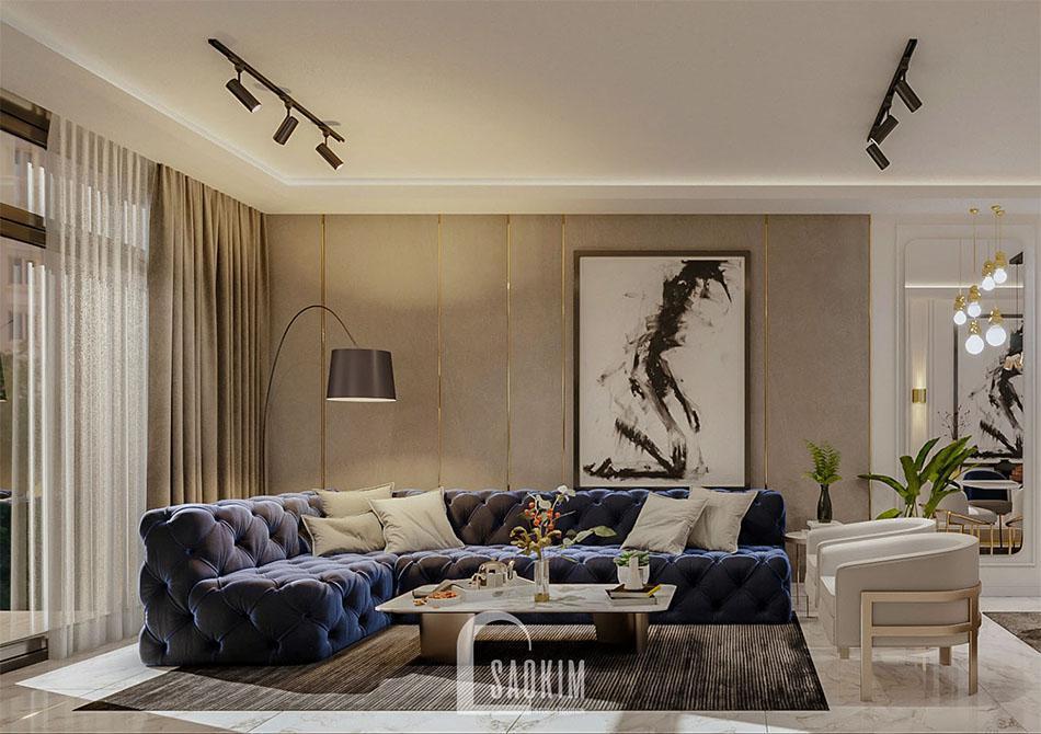 Sofa nhung với thiết kế sang trọng, hiện đại bậc nhất