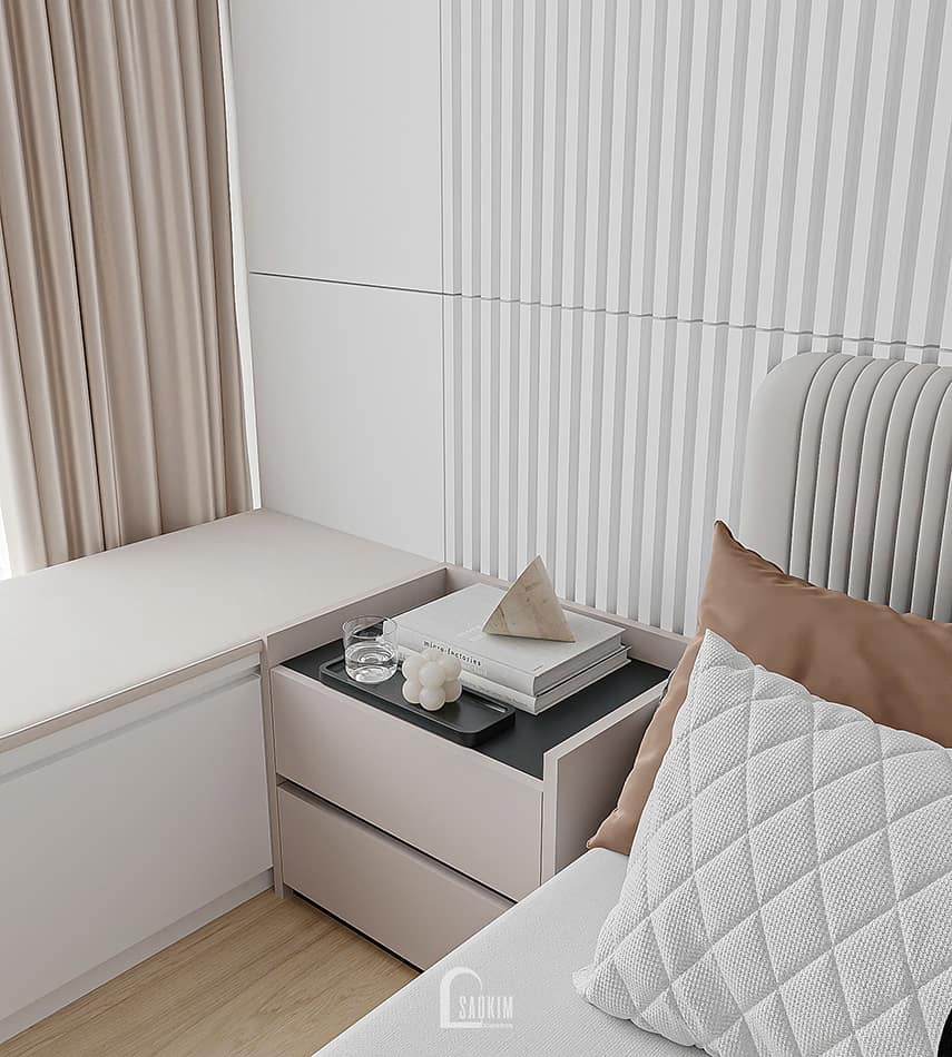 Thiết kế phòng ngủ 2 chung cư cao cấp The Nelson – linh hoạt cho nhu cầu sử dụng